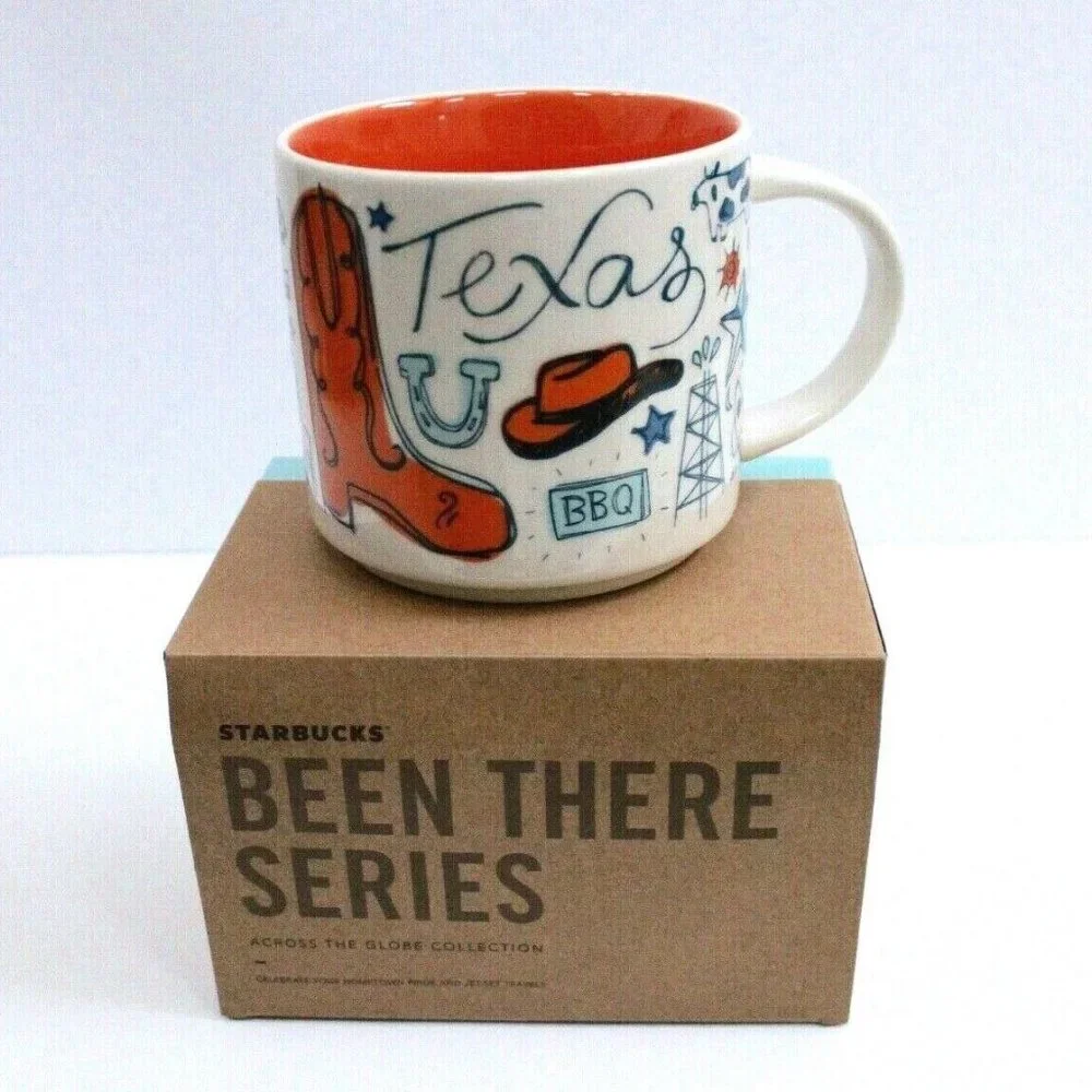 Starbucks Texas Been There Series Ceramic Cup Mug